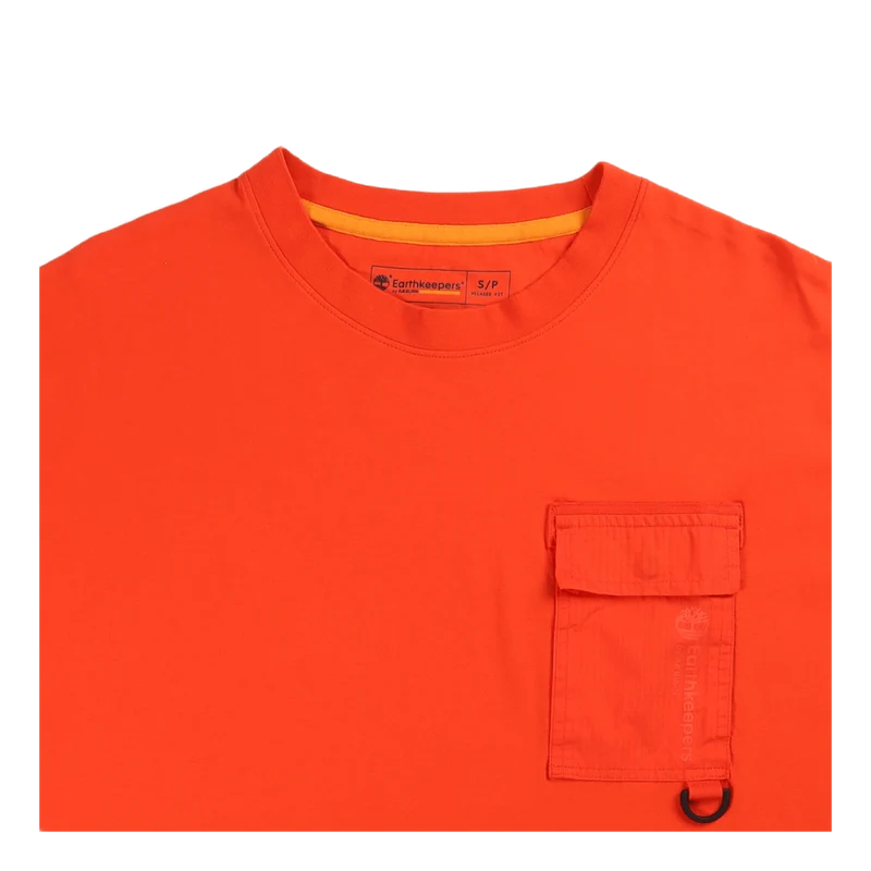 Raeburn X Ek+ Raeburn Ss Pocke Spicy Orange