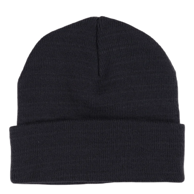Essentials Box Logo Beanie Navy
