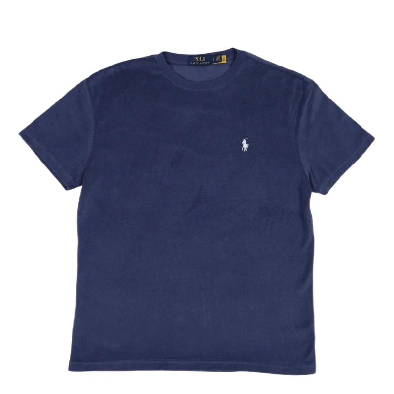 Classic Fit Terry T-Shirt Light Navy