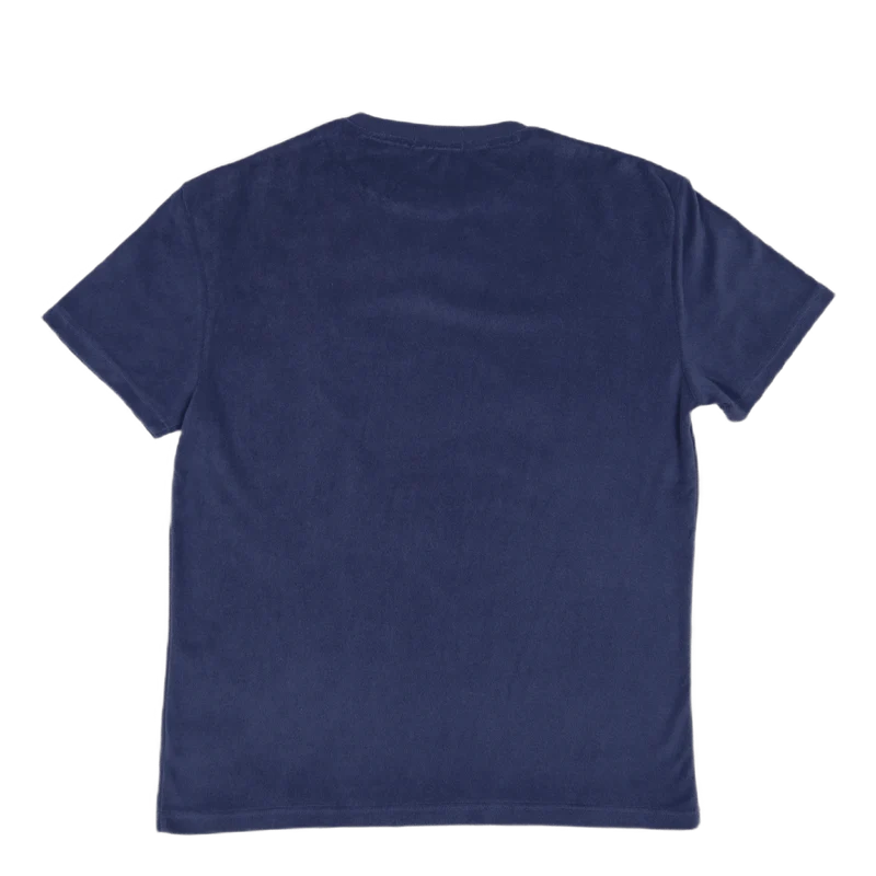 Classic Fit Terry T-Shirt Light Navy