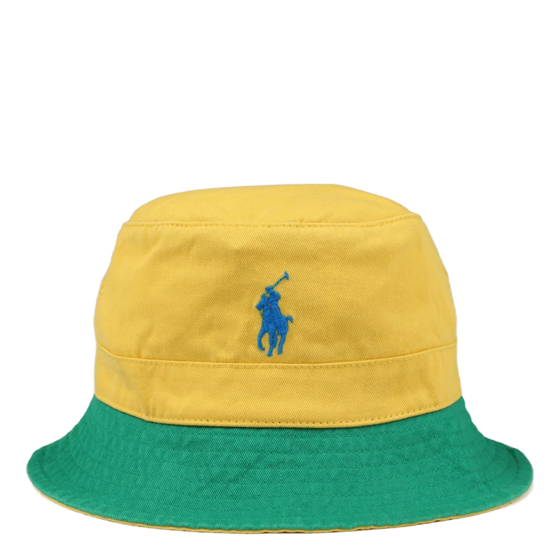 Color-Blocked Chino Bucket Hat Pacific Royal/Yellowfin/ Multi