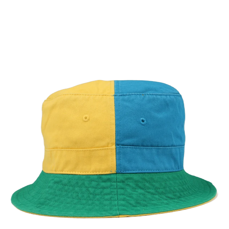 Color-Blocked Chino Bucket Hat Pacific Royal/Yellowfin/ Multi