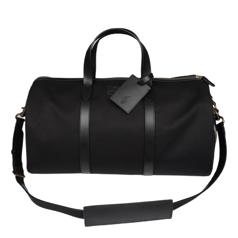 Polo Ralph Lauren Leather-Trim Canvas Duffel