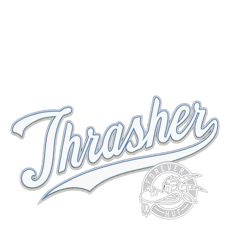 Huf X Thrasher Portola S/s Tee Black