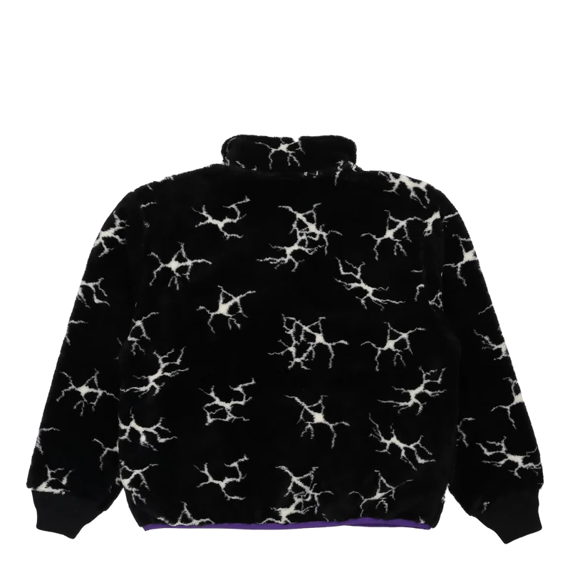 Quake Sherpa 1/4 Zip Black