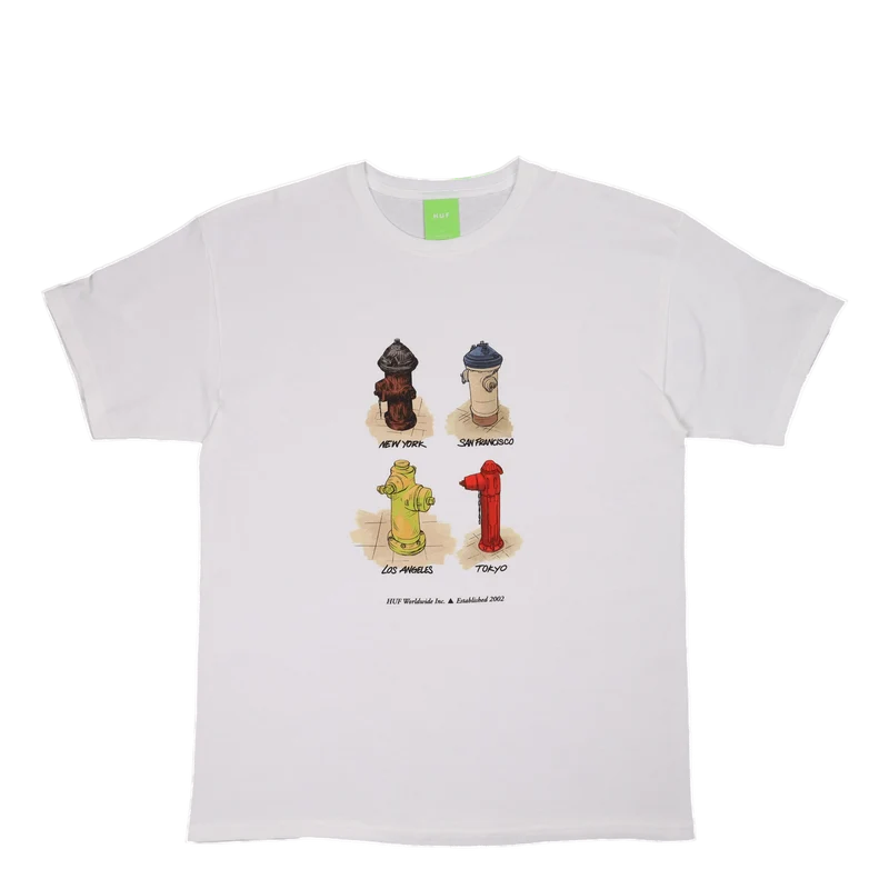 All Cities S/s Tee White