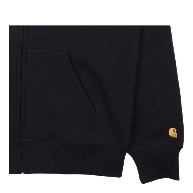 Hooded Chase Jacket Dark Navy / Gold