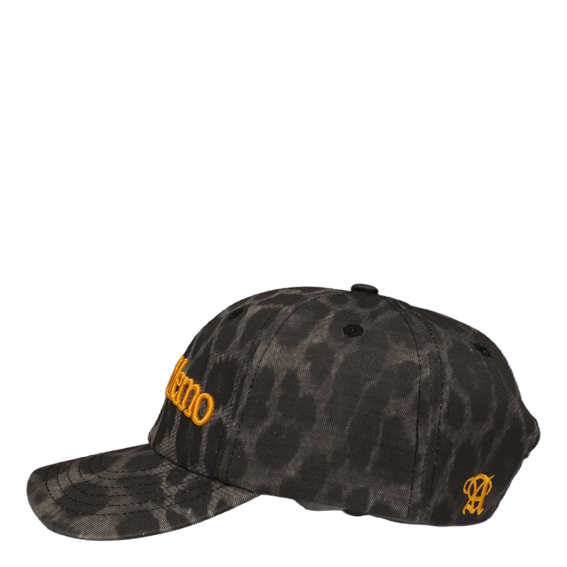 Leopard Print No Problemo Cap Khaki