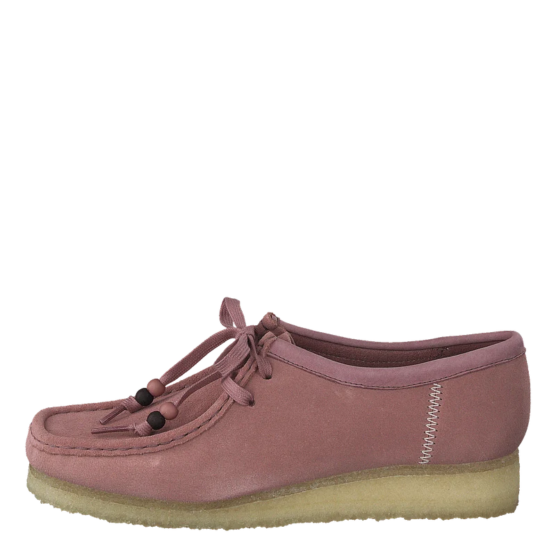 Wallabee Dusty Pink Suede