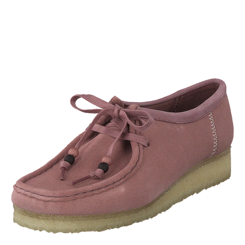 Wallabee Dusty Pink Suede
