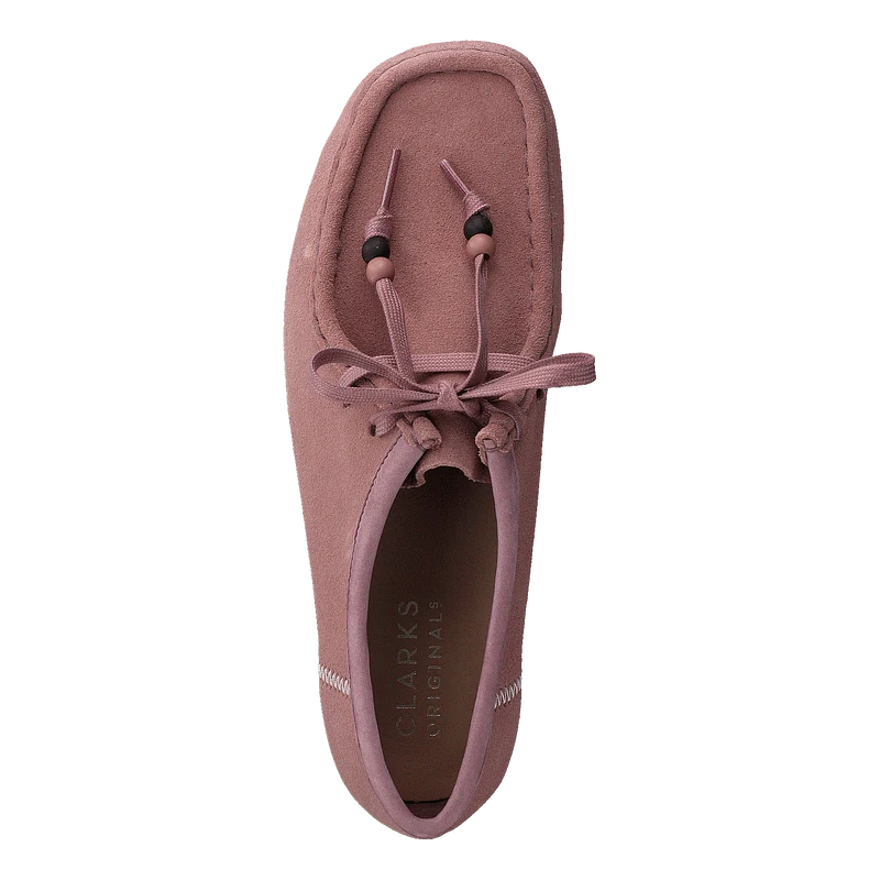 Wallabee Dusty Pink Suede