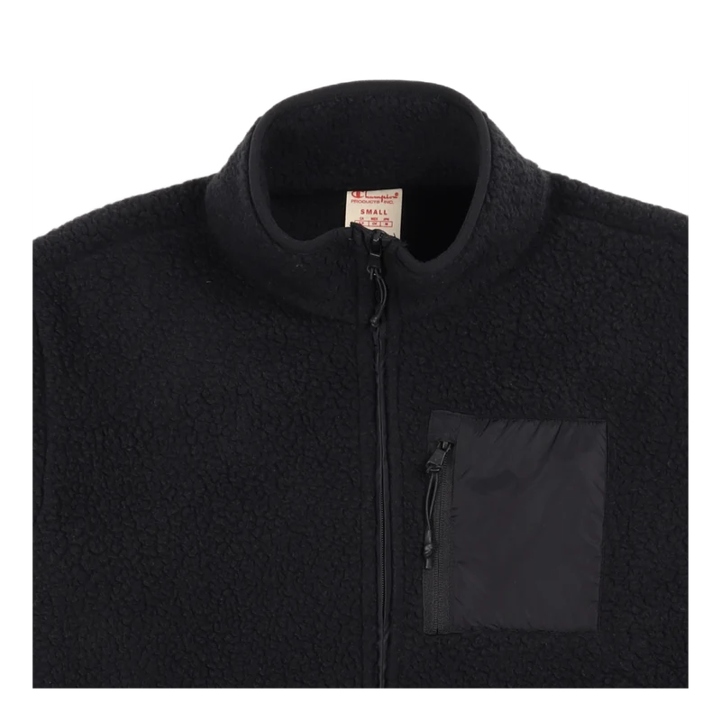 Hooded Full Zip Top Nbk/nbk
