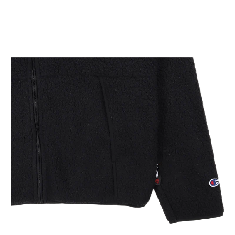 Hooded Full Zip Top Nbk/nbk