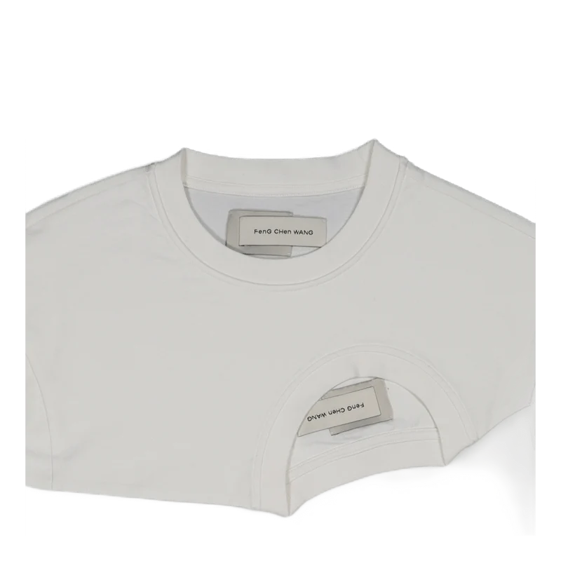 Double Collar T-shirt White
