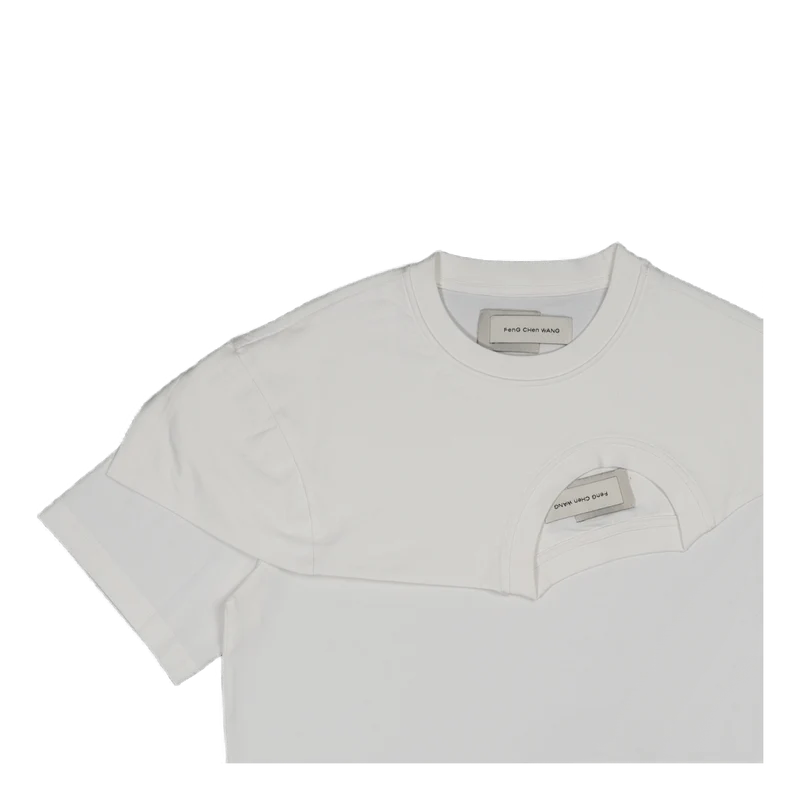 Double Collar T-shirt White