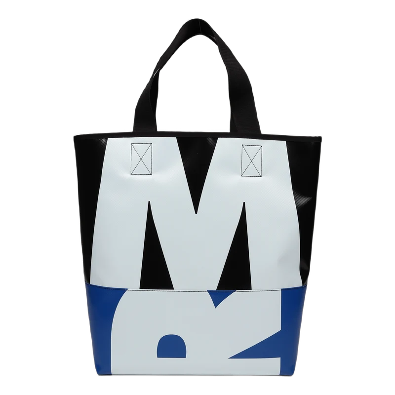 Shopping Bag Black/royal/white