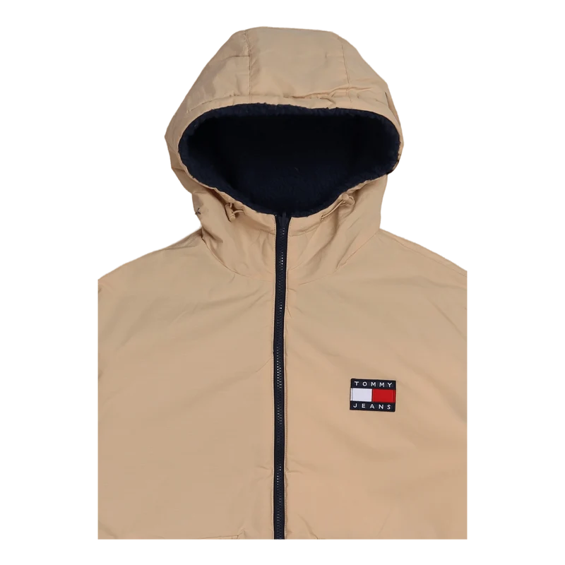 Tjm Reversible Sherpa Jacket Twilight Navy / Multi