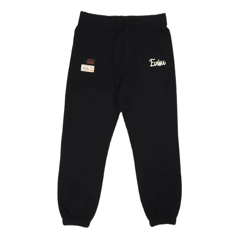 Classic Daicock Sweatpants Wit Black