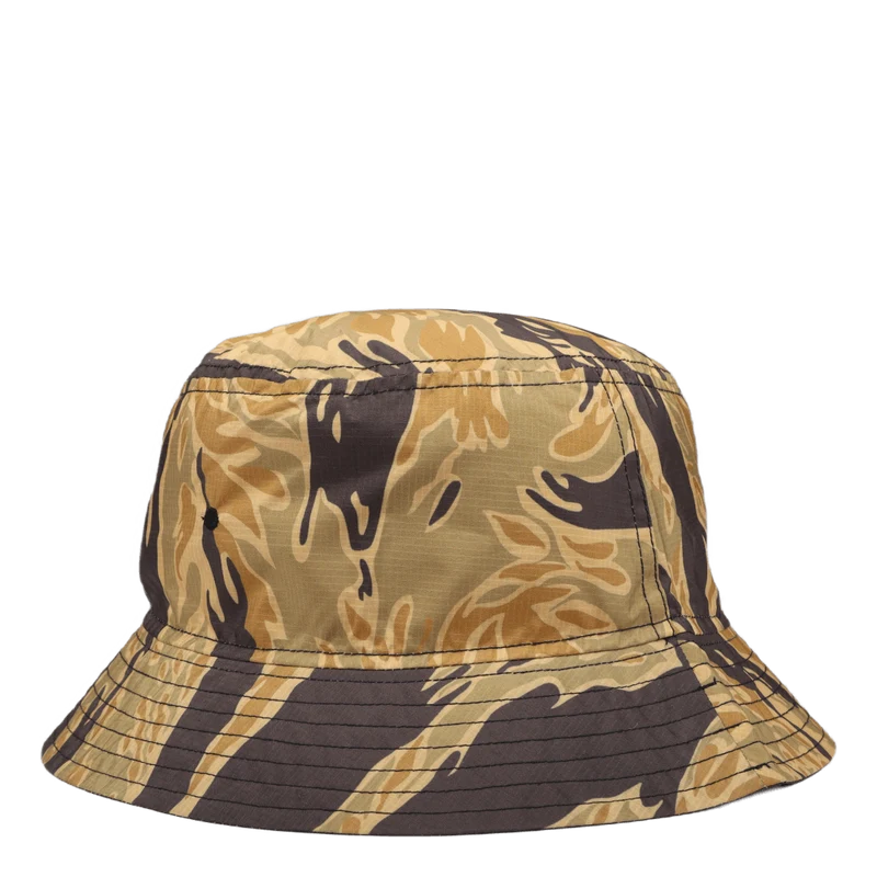 Camo Tech Reversible Bucket Ha Sunbleach Tigerstripe/black