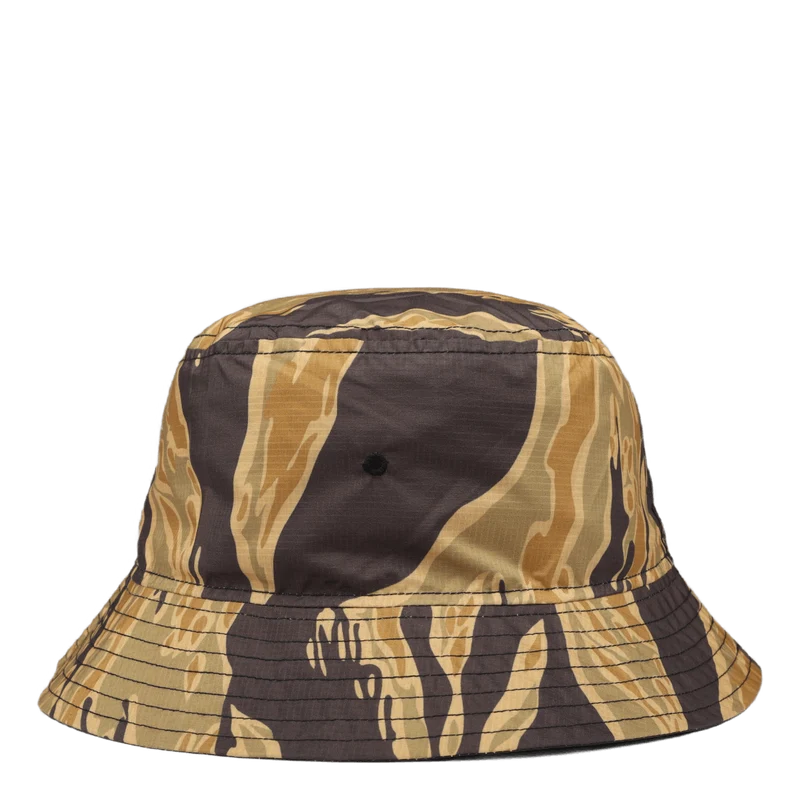 Camo Tech Reversible Bucket Ha Sunbleach Tigerstripe/black