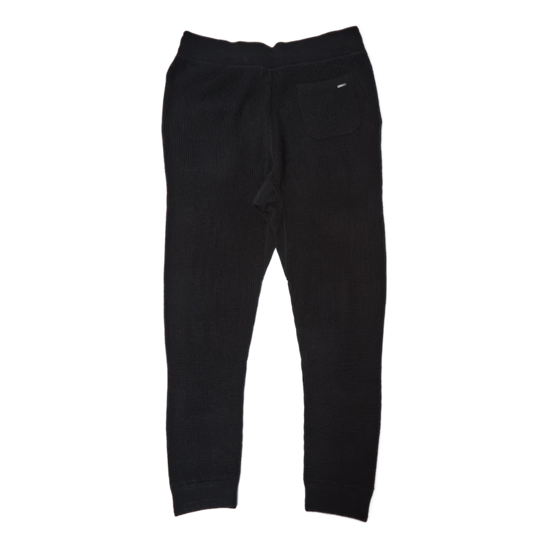 Washable Cashmere Jogger Pant Black