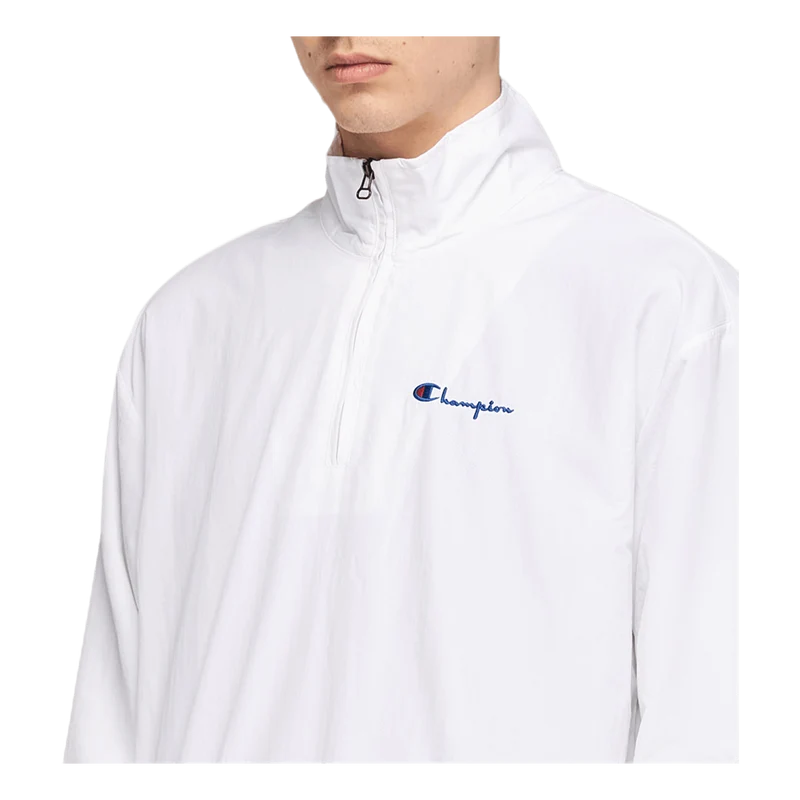 Half Zip Top White