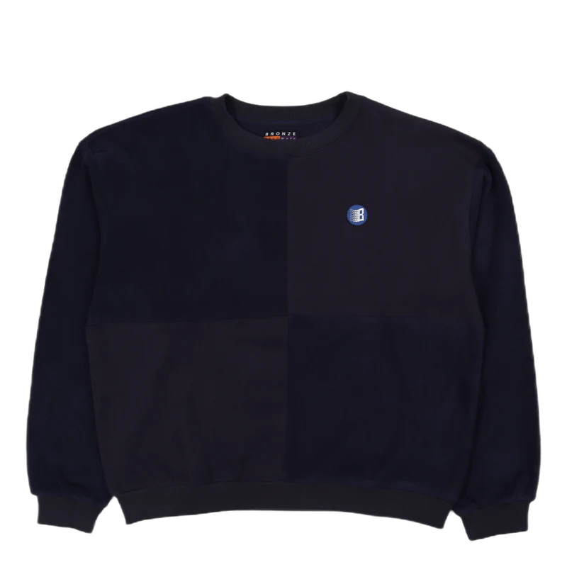 Four Square Crewneck Navy Four Square Crewneck Navy