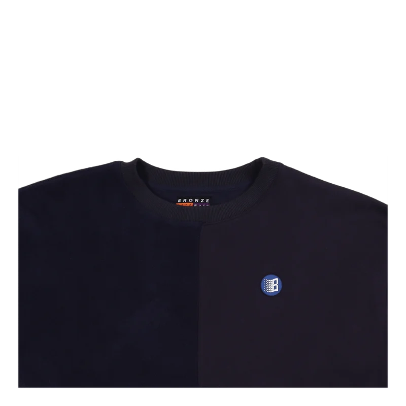 Four Square Crewneck Navy Four Square Crewneck Navy
