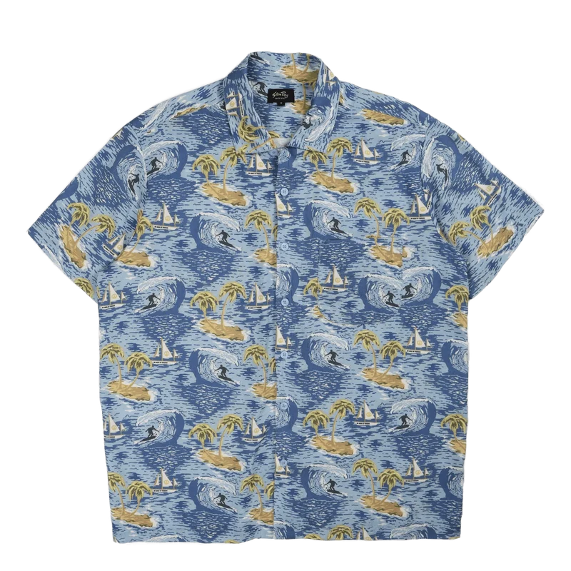 Tour Shirt Blue Hawaii