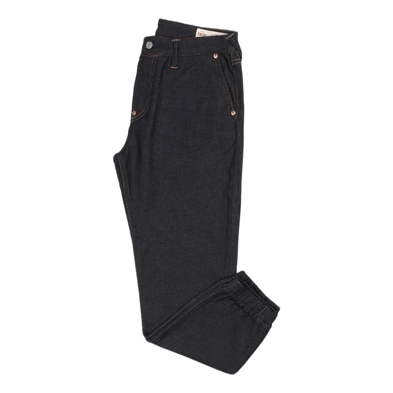 Kamon Applique Pocket Denim Jo Indigo Wash