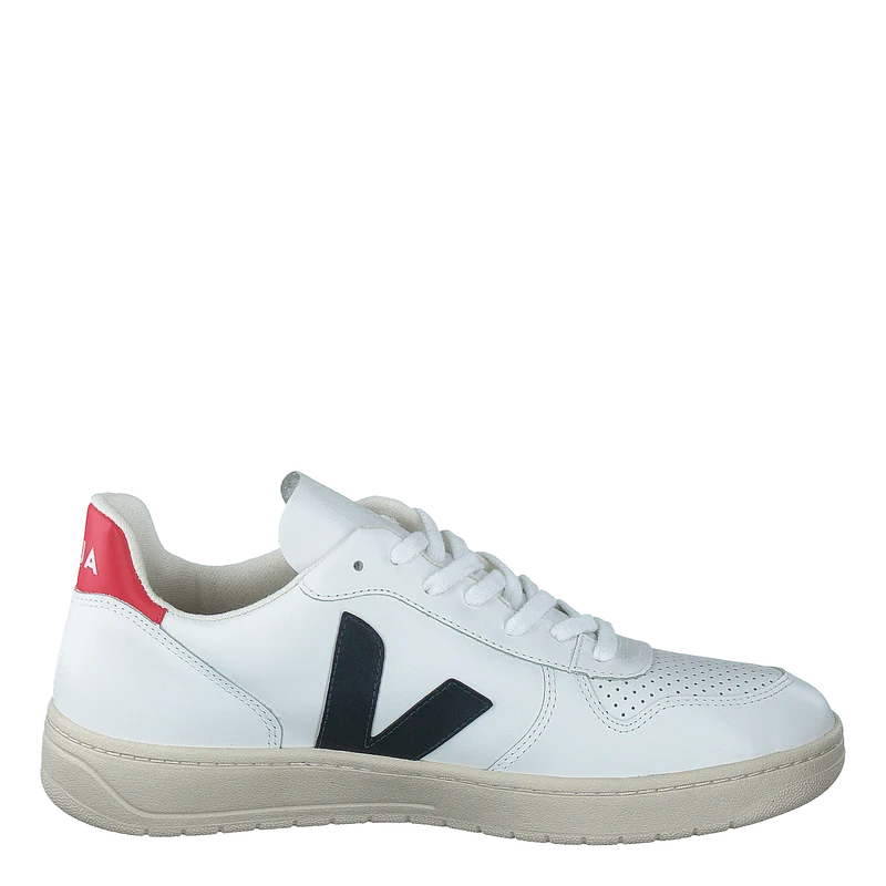 V-10 Leather White