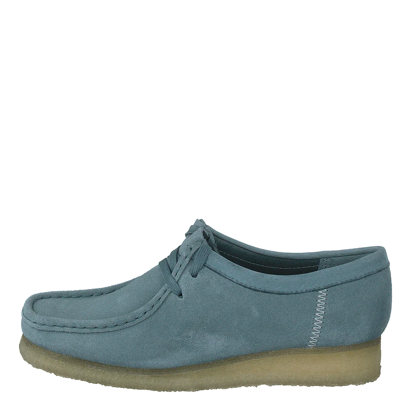 Wallabee Ocean Blue Suede