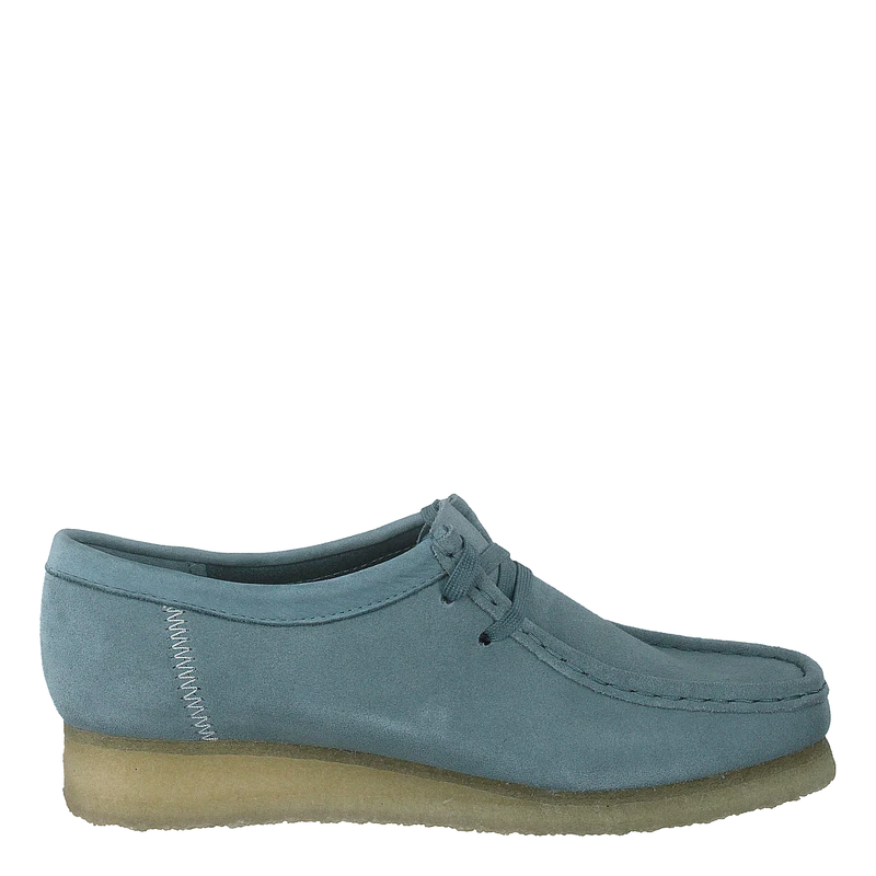 Wallabee Ocean Blue Suede
