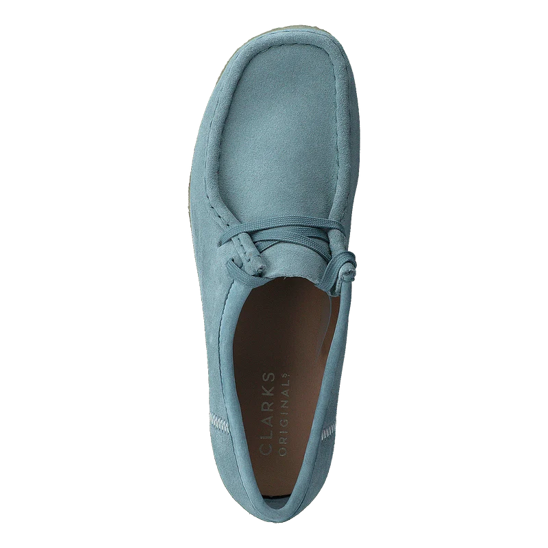 Wallabee Ocean Blue Suede