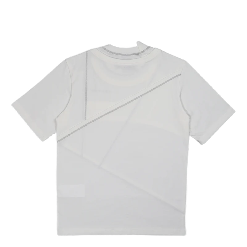 Panelled T-shirt White