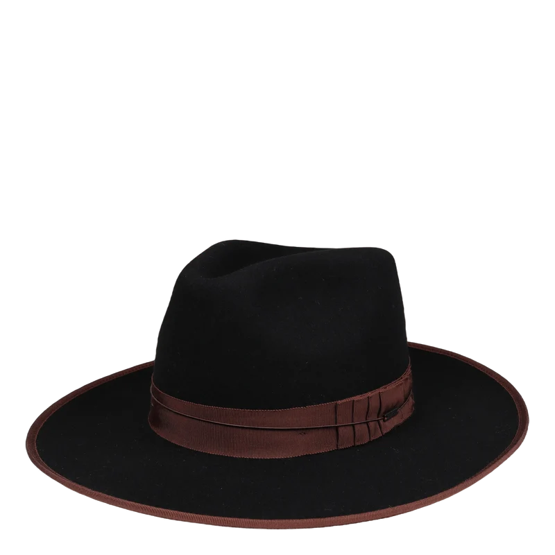 Reno Fedora Black/brown