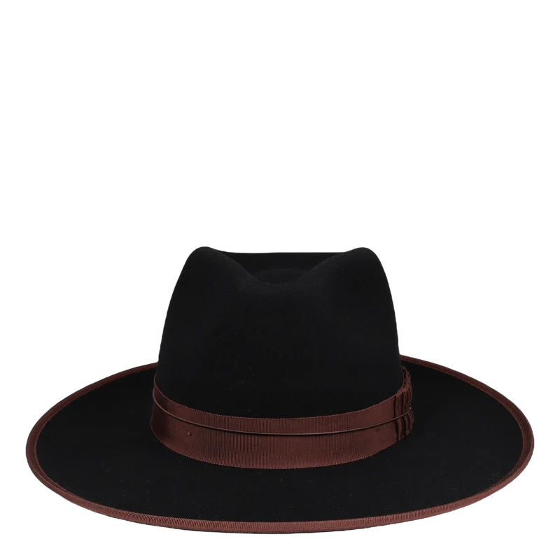 Reno Fedora Black/brown