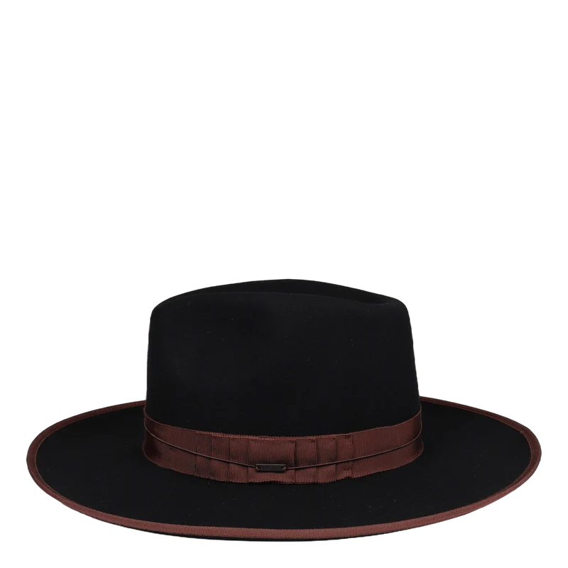 Reno Fedora Black/brown