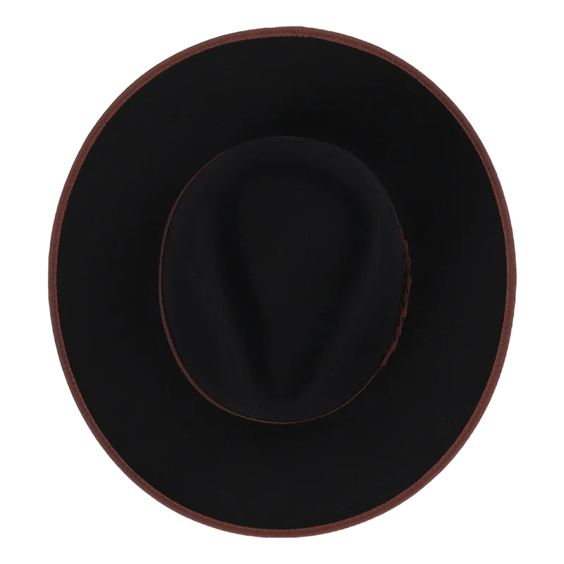 Reno Fedora Black/brown