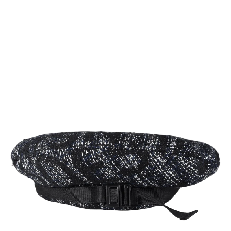 Beret Black Cotton/viscose Bou