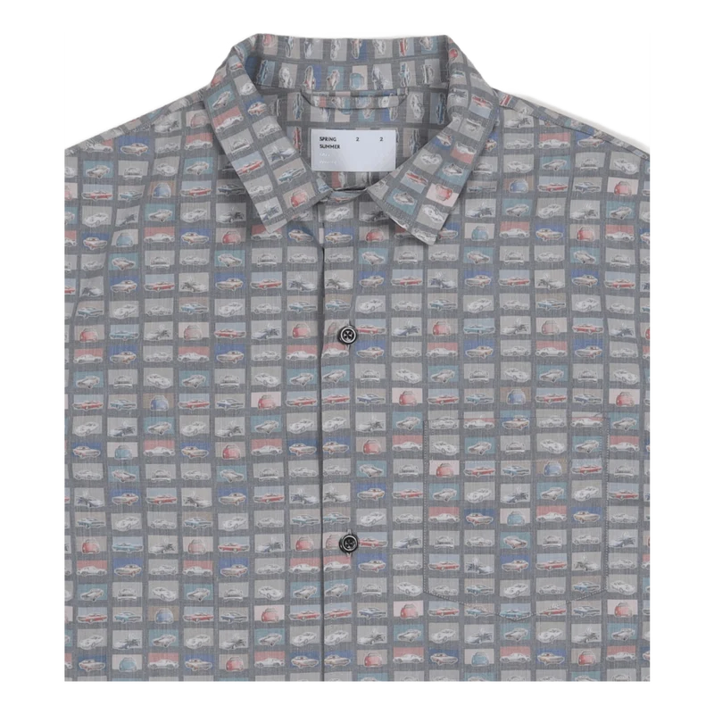 Wide Camp Shirt R.car Print Co