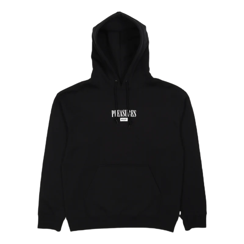 HUF X PLEASURES BEETLE P/O HOODIE BLACK