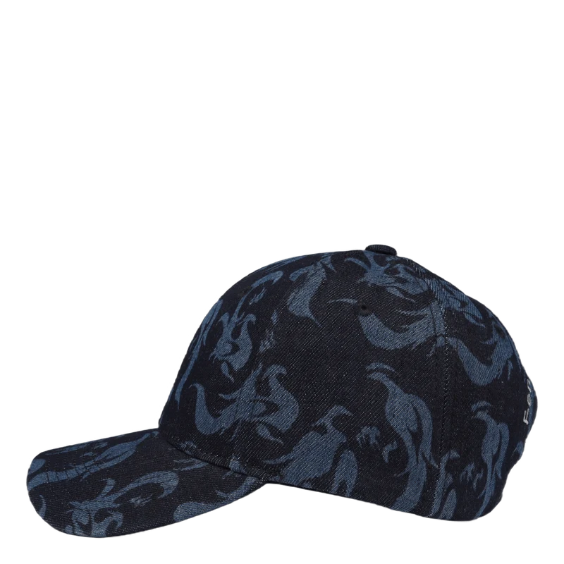 Phoenix Denim Cap Navy