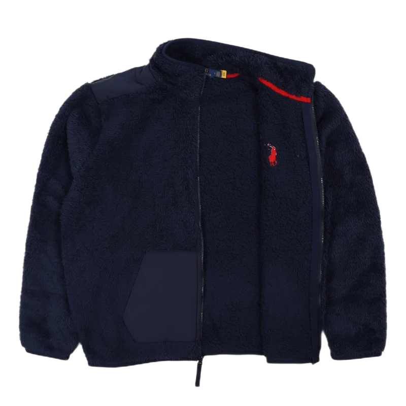 Hybrid Fleece Jacket Newport Navy