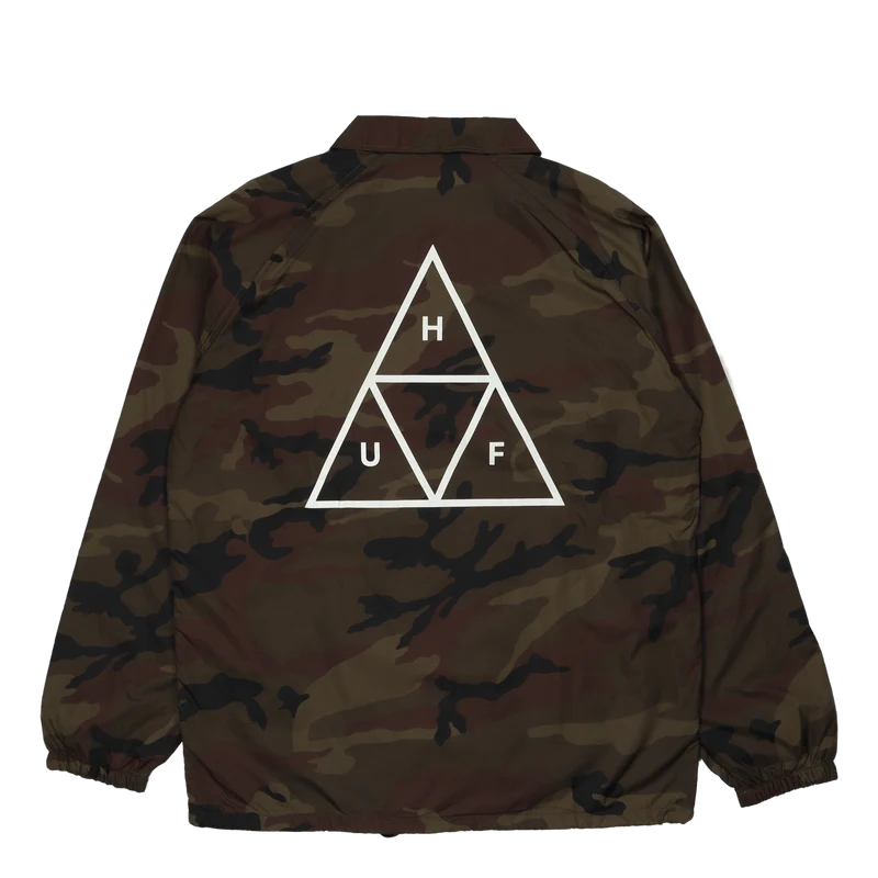 Essentials Tt Coaches Jacket Woodland