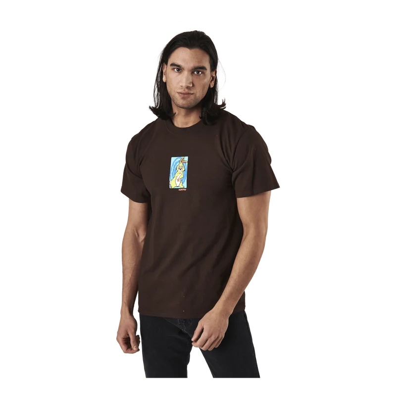 Messed Up Bunny S/s Tee Chocolate