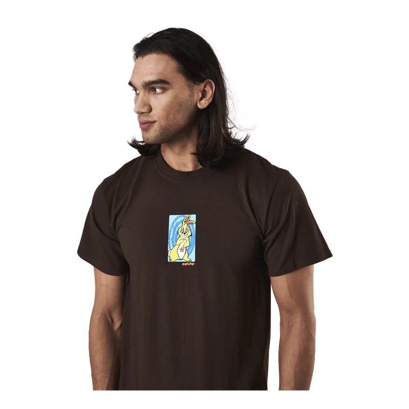 Messed Up Bunny S/s Tee Chocolate