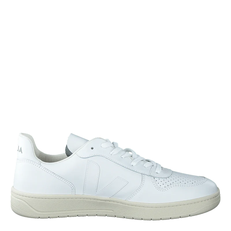 V-10 Leather White