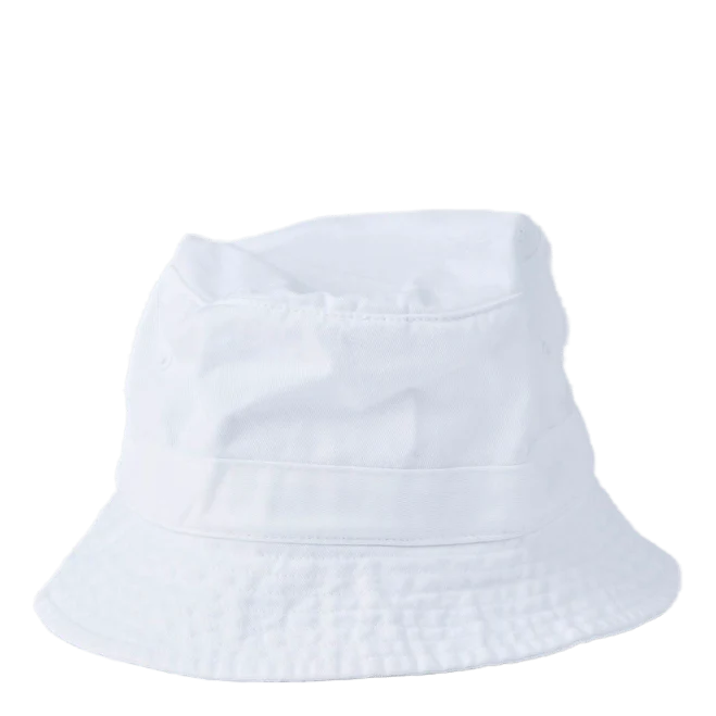 Cotton Bucket Hat White