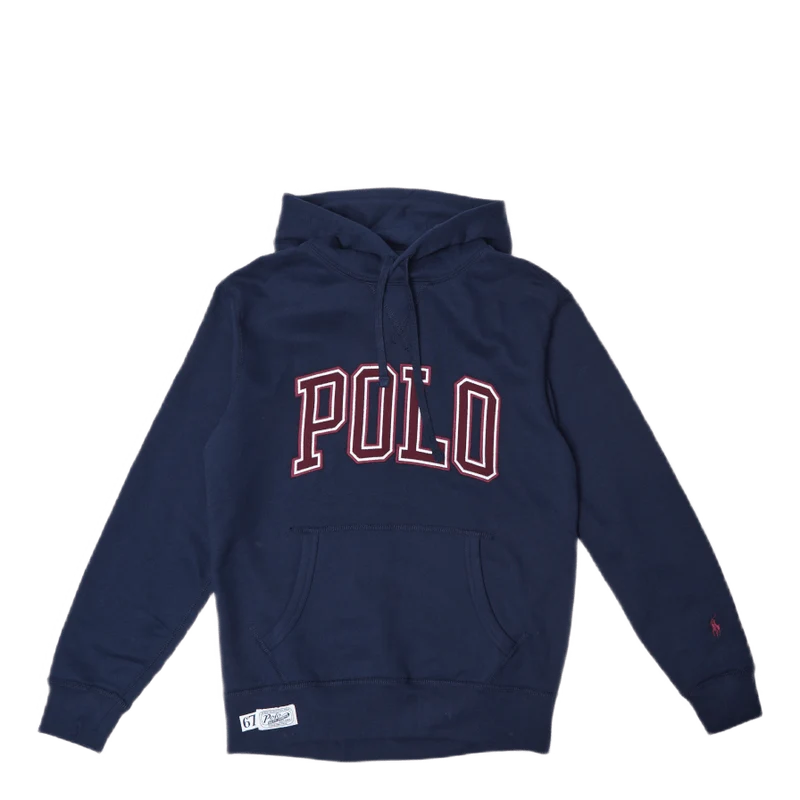 Logo Fleece Hoodie Navy